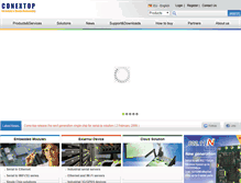 Tablet Screenshot of conextop.com